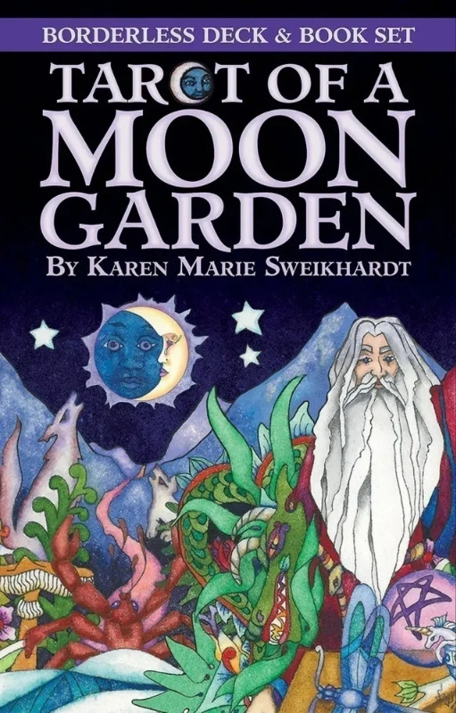 Гадальные карты U.S. Games Systems Borderless Tarot of a Moon Garden / BTMGS99