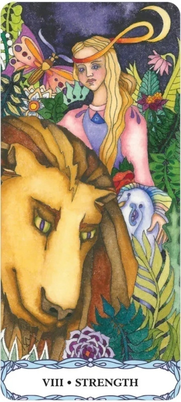 Гадальные карты U.S. Games Systems Borderless Tarot of a Moon Garden / BTMGS99 — фото 2