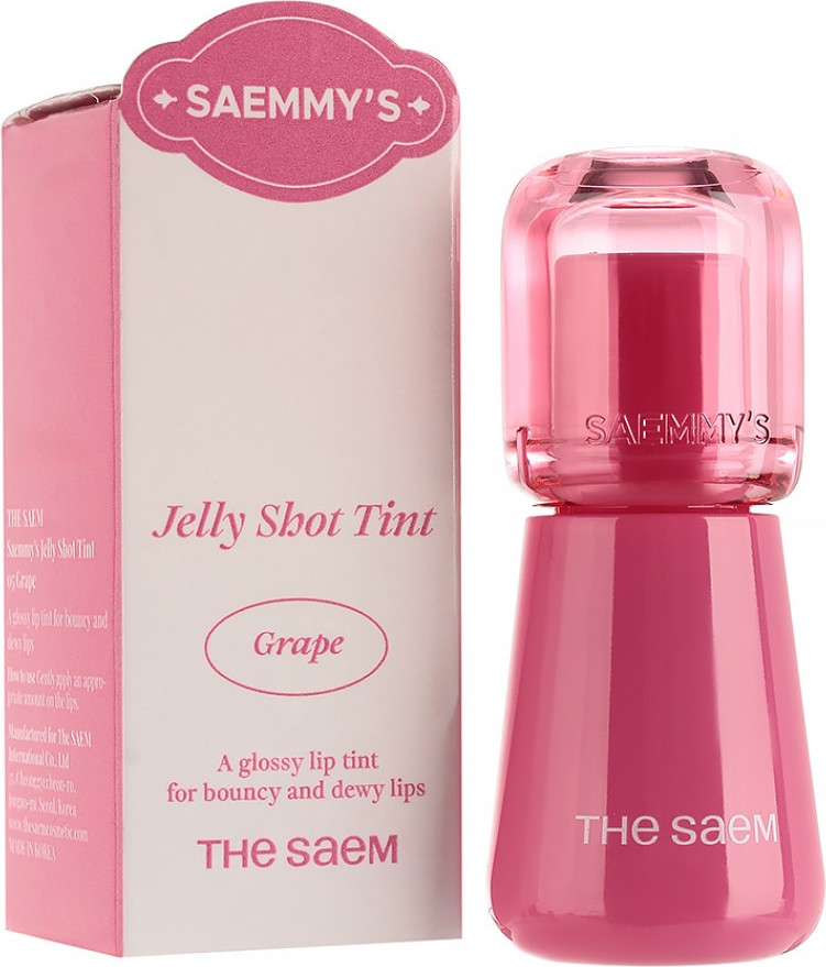 Тинт для губ The Saem Saemmy's Jelly Shot Tint 05 Grape — фото 2