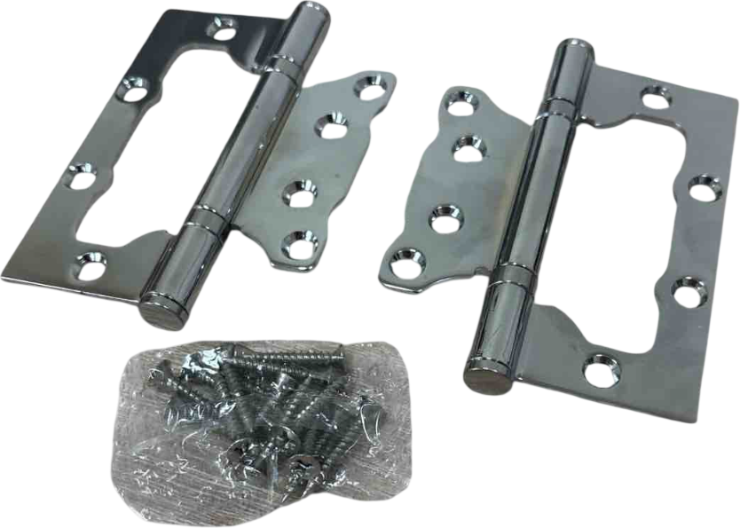 Петля дверная FM 100x75x2.5мм 2BB-CR (хром)
