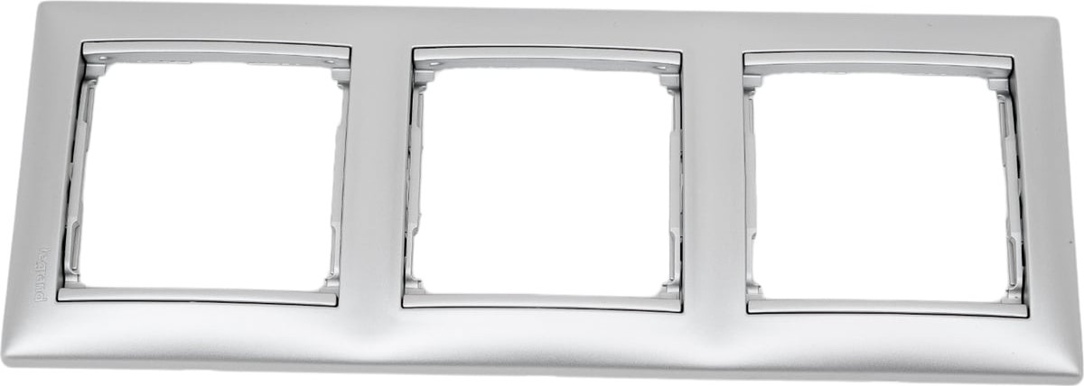 Рамка для выключателей и розеток Legrand Valena DIY 694332 (алюминий)