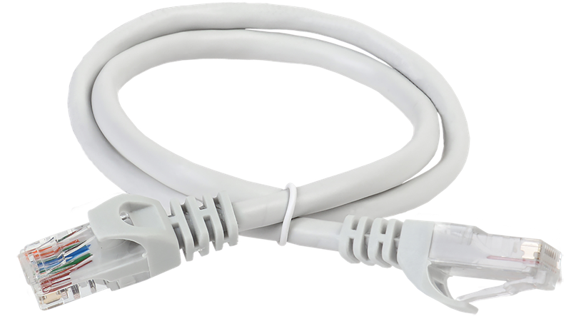 Кабель ITK PC01-C6AUL-10M (серый)
