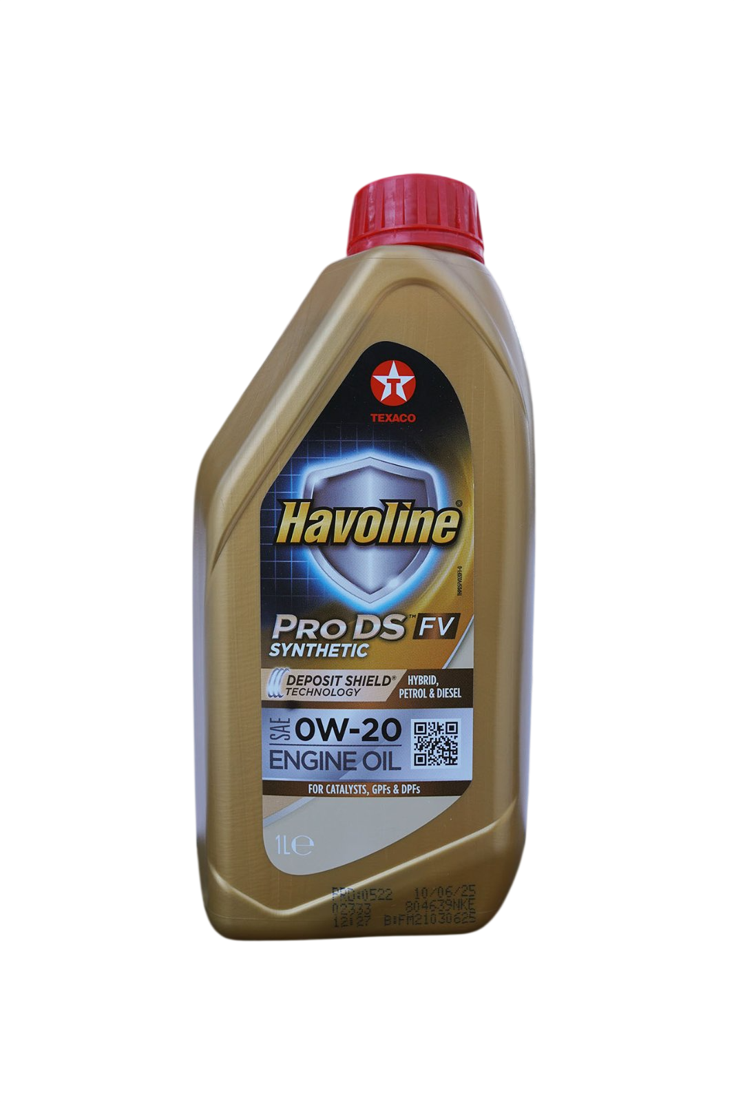 Моторное масло Texaco Havoline ProDS FV 0W20 / 804639NKE (1л)