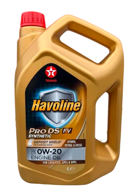 Моторное масло Texaco Havoline ProDS FV 0W20 / 804639MHE (4л)