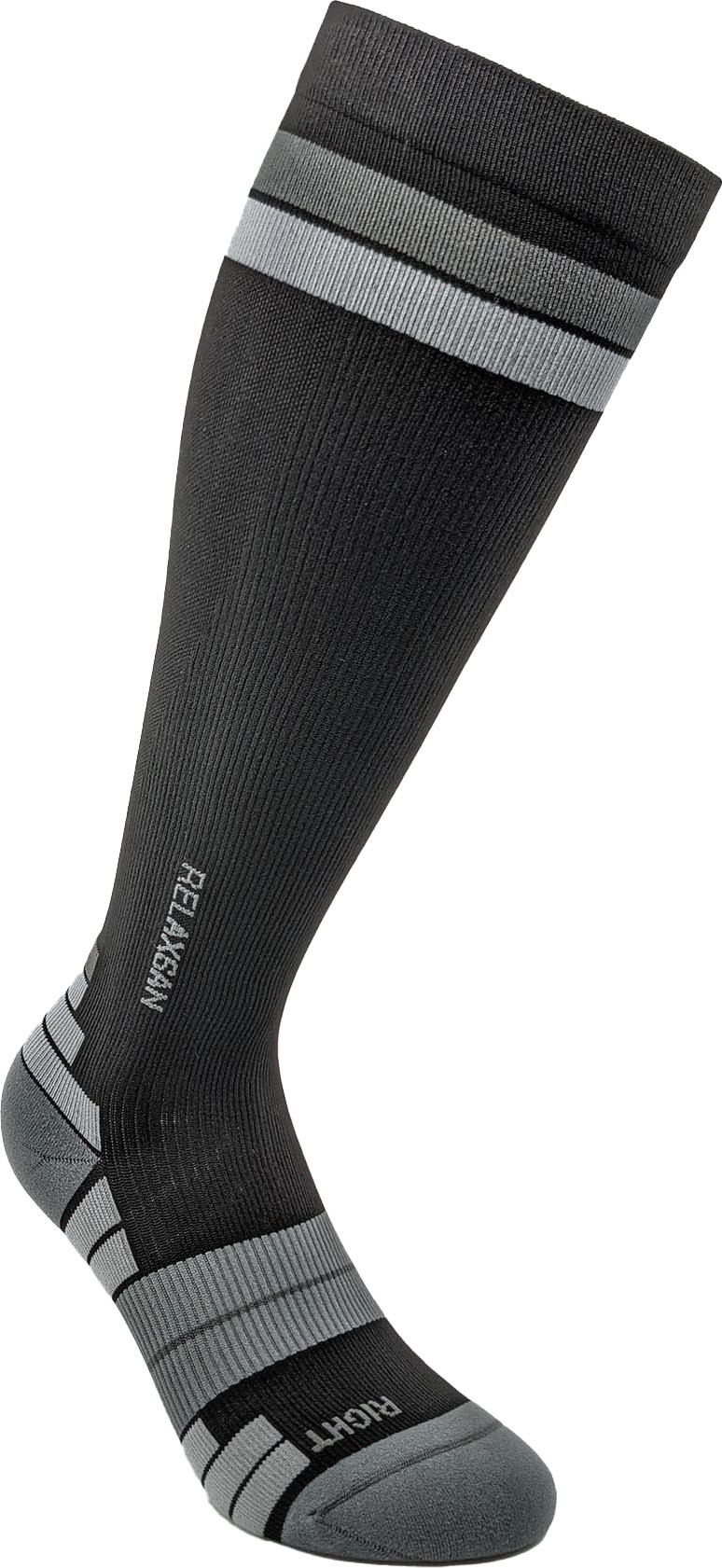 Гольфы компрессионные RelaxSan Sport 800 (18-22мм.рт.ст.,р.3S, черный/серый)