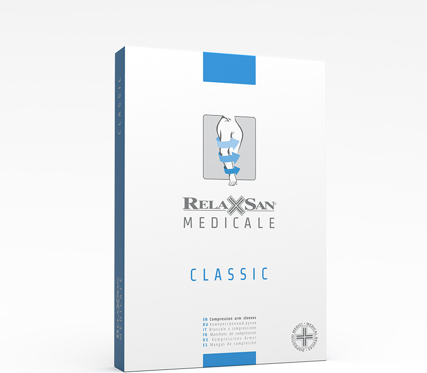 Рукав компрессионный RelaxSan Medicale Classic II кл. М2441 (р.L, бежевый) — фото 2