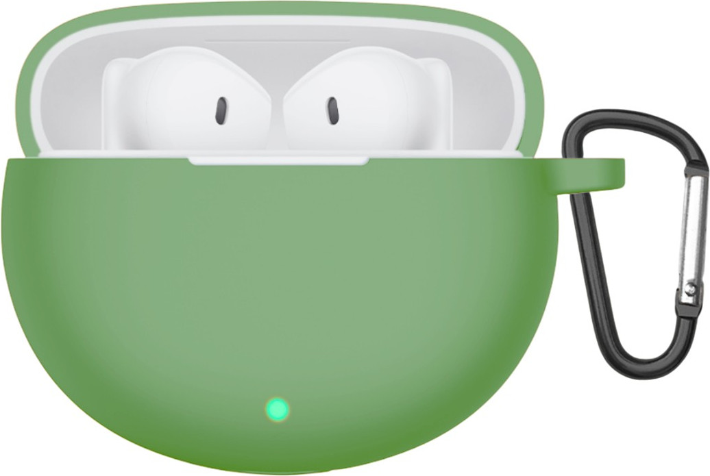 Чехол для наушников Bingo Silicone для Honor Choice Earbuds X7 (зеленый) — фото 1