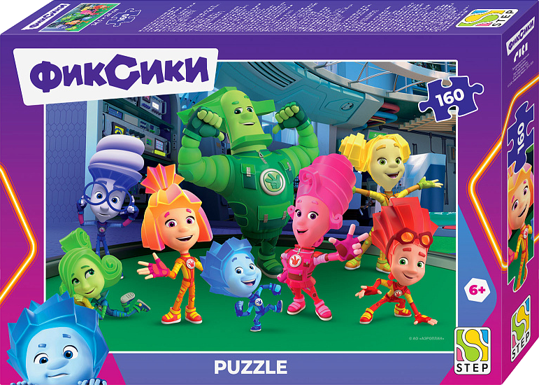 Пазл Step Puzzle Фиксики. Новый сезон / 94174 (160эл)