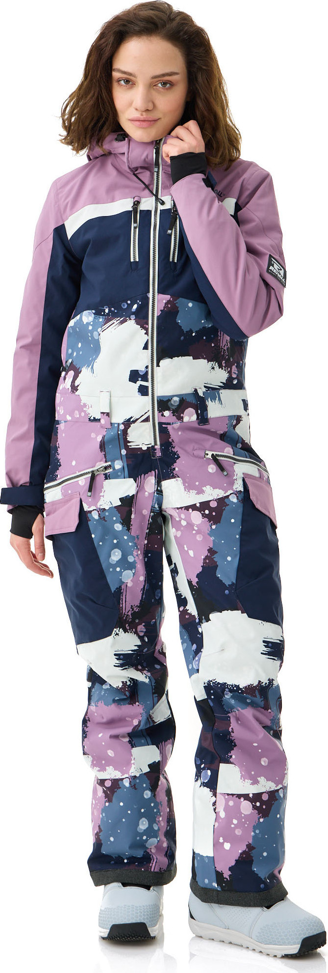 Комбинезон лыжный Rehall Livia-R Camo Abstract Lavender / 60497_5022 (XL) — фото 4