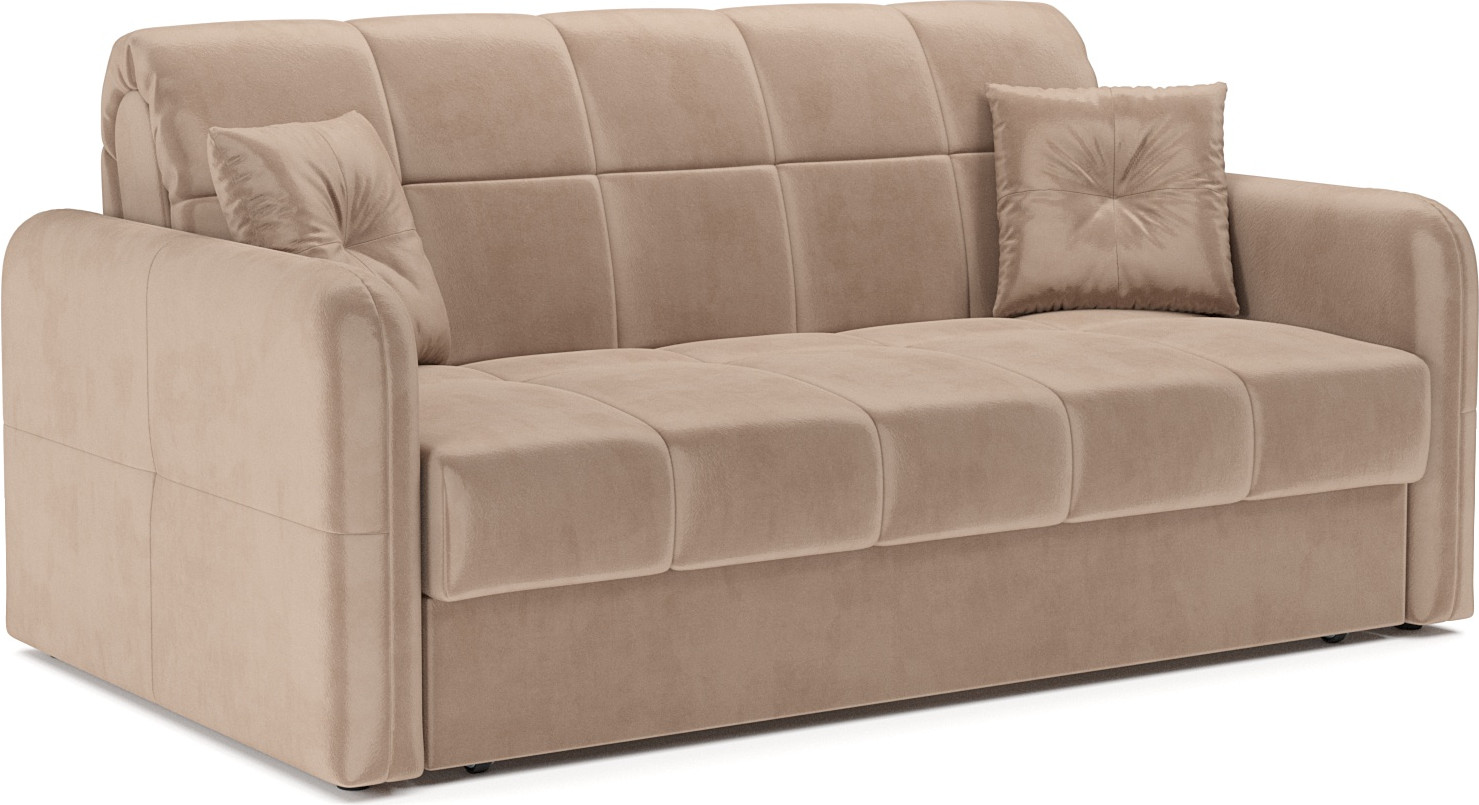 Диван Mebel-Ars Аккордеон Свег ППУ 180x200 (бежевый кордрой)