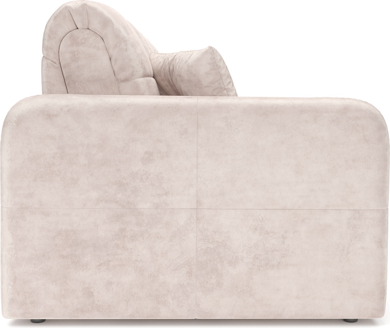 Диван Mebel-Ars Аккордеон Свег ППУ 140x200 (велюр бежевый Plush OWV-33) — фото 4
