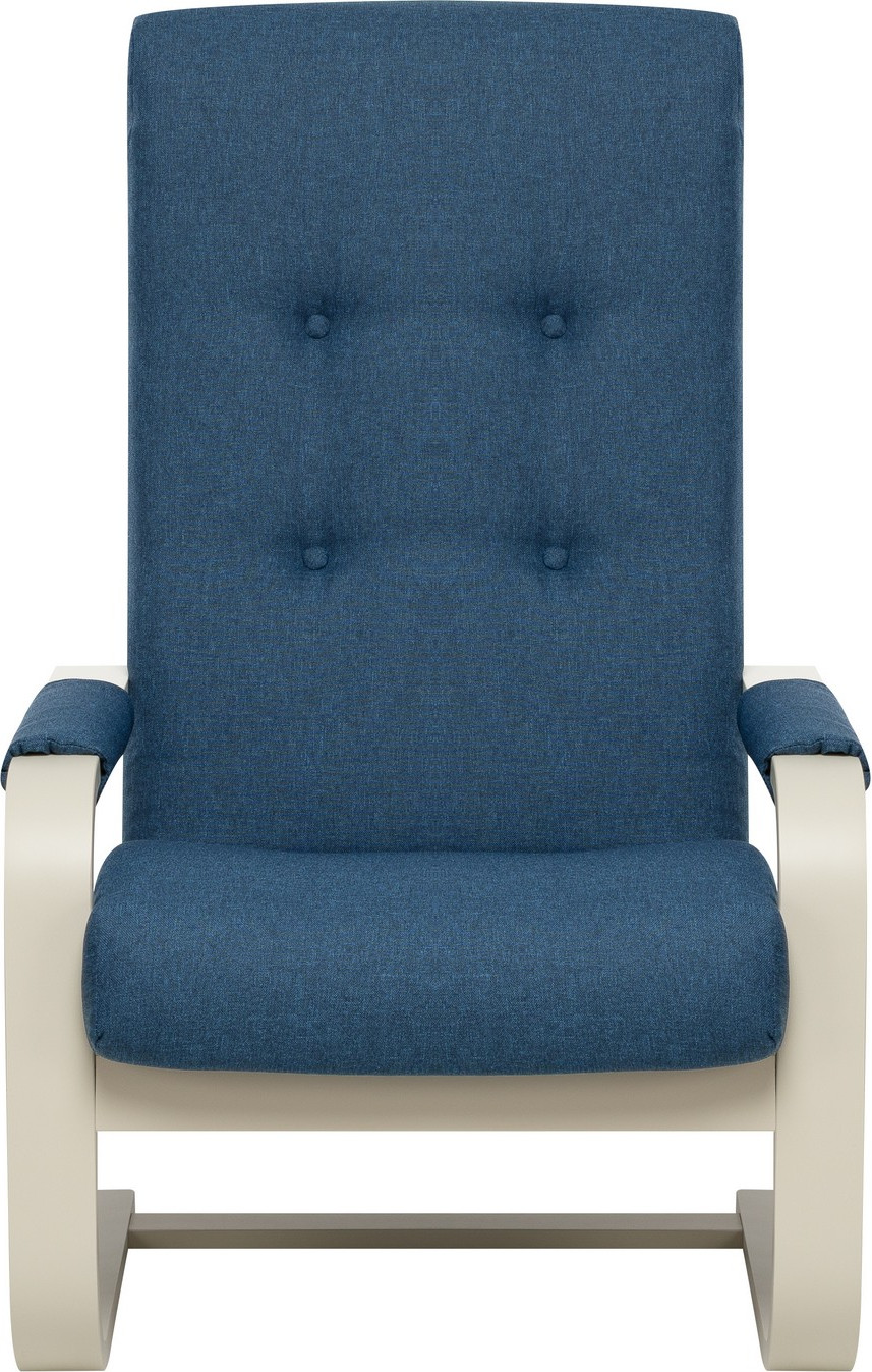 Кресло мягкое Импэкс Leset Рей (слоновая кость/Savana Plus Denim синий) — фото 2