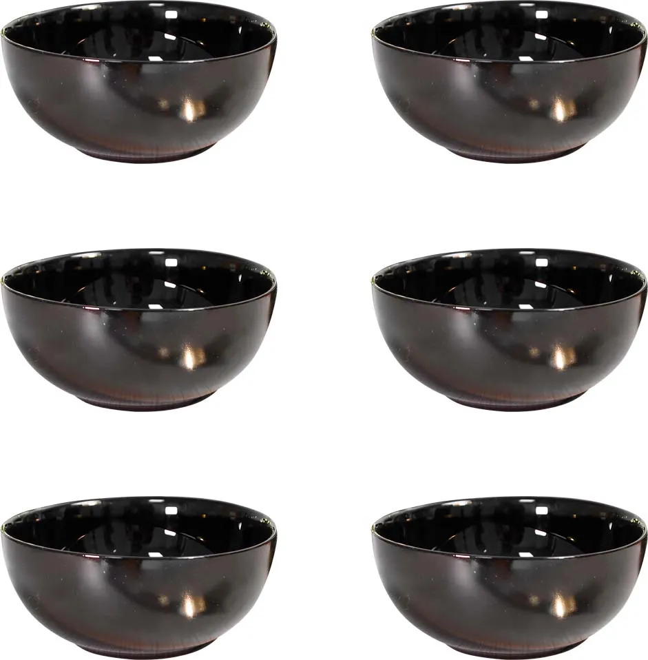 Набор салатников Prima Collection Norma nero / PC64NN12 (6шт)
