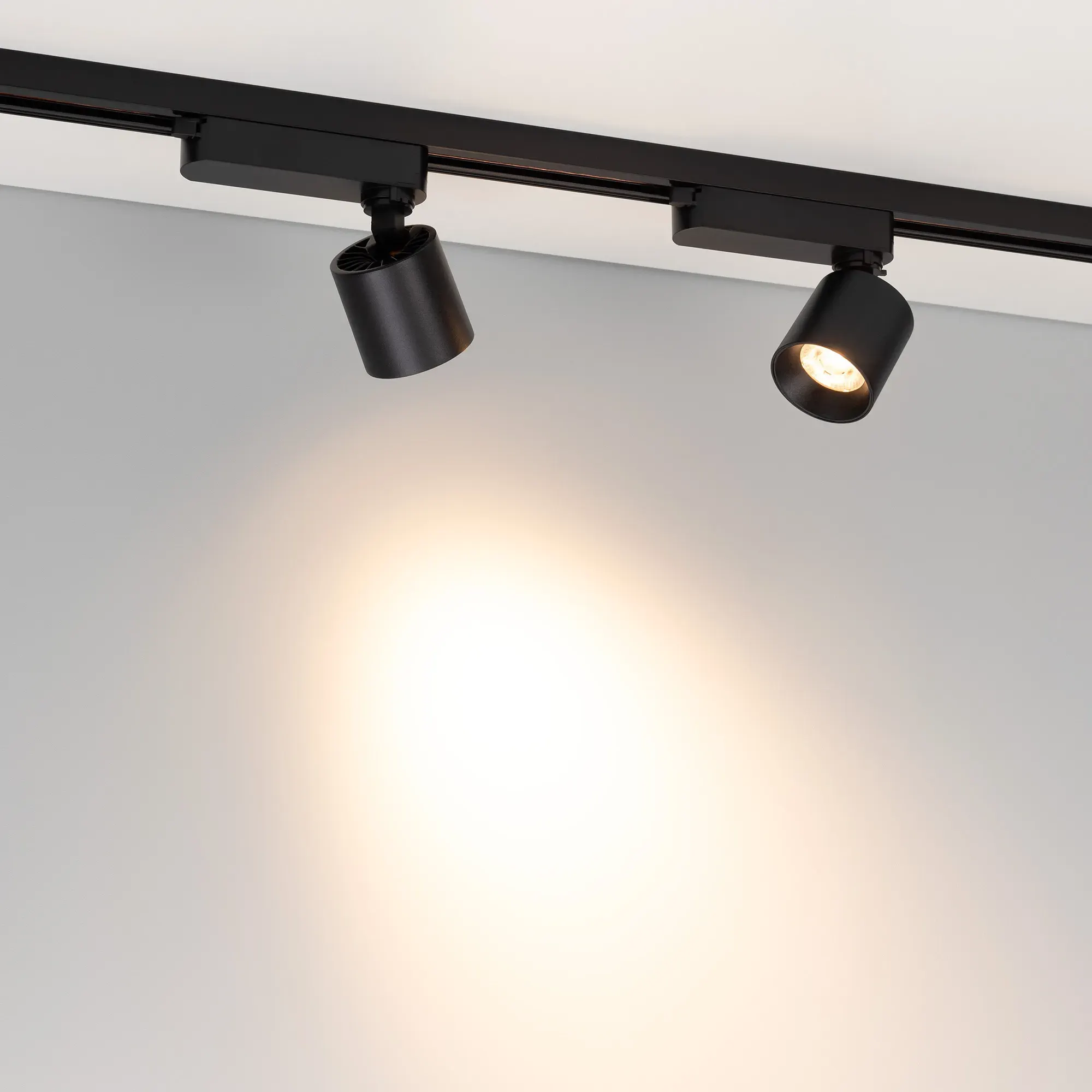 Трековый светильник Arlight LGD-DYKE-2TR-R60-8W Warm3000 BK 20 deg / 052140 — фото 3