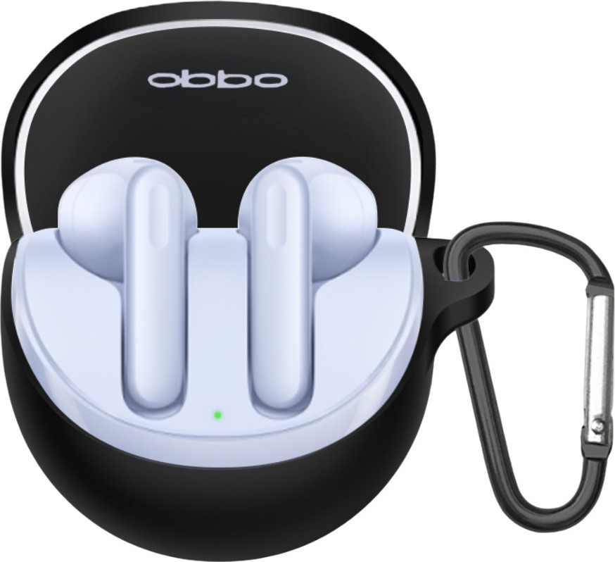Чехол для наушников Bingo Silicone для Oppo Enco Air 3/R2 (черный)