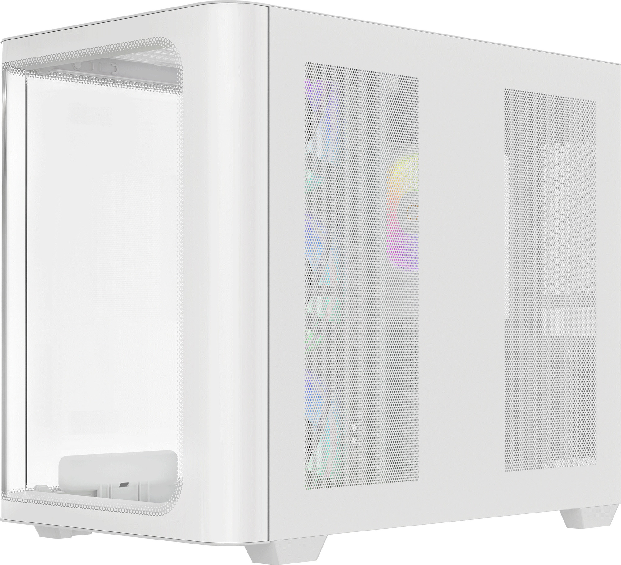 Корпус для компьютера Ocypus Iota C70 WH Curve ARGB Digital / Iota-C70-WHD400CD-GL (без БП) — фото 4
