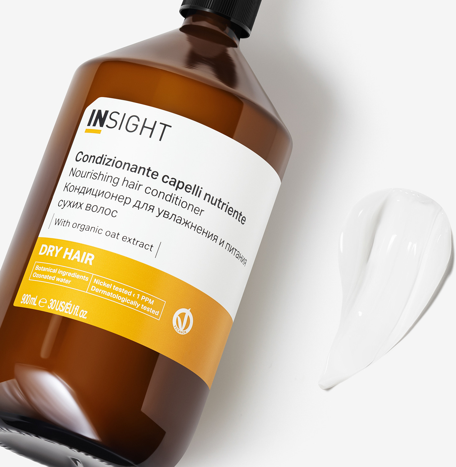 Кондиционер для волос Insight Dry Hair Nourishing Conditioner (900мл, стекло) — фото 4