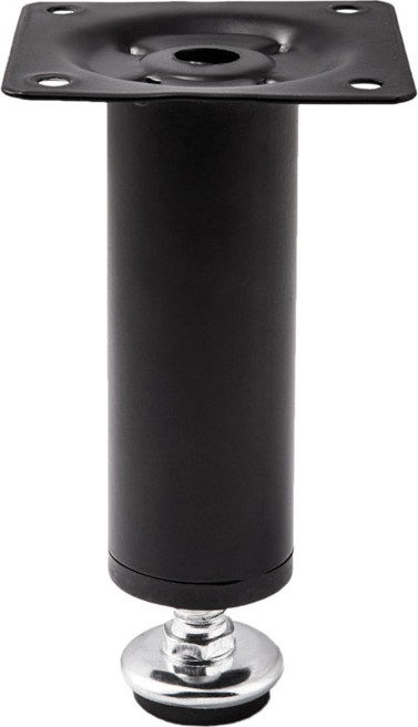 Опора мебельная AKS D-150 h150 d30 / 112 792 (черный матовый) — фото 2