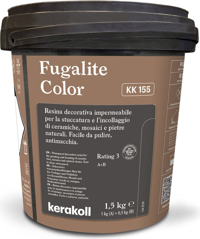 Фуга эпоксидная Kerakoll Fugalite Color КК155 / K0004H (1.5кг)