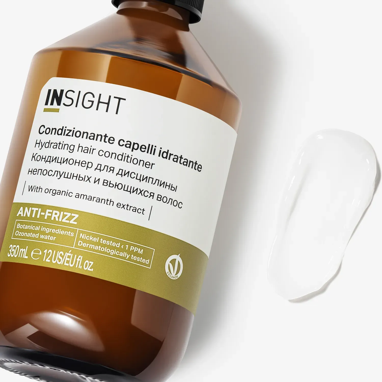 Кондиционер для волос Insight Anti-Frizz Hydrating Hair Conditioner (350мл, стекло) — фото 4