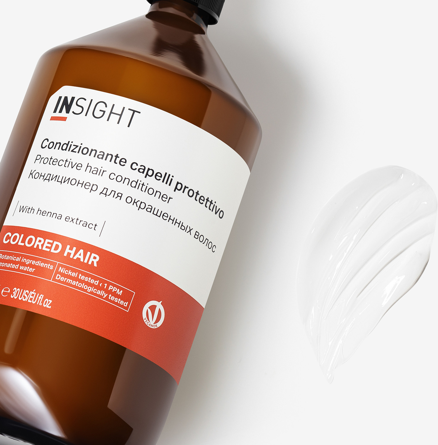 Кондиционер для волос Insight Colored Hair Protective Conditioner (900мл, стекло) — фото 3