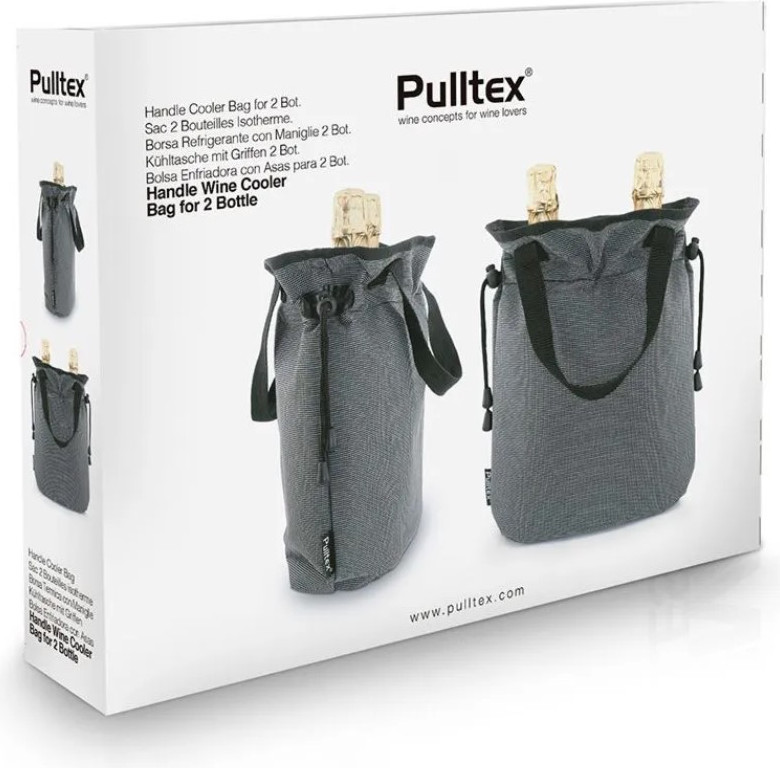 Охладитель для вина Pulltex Чехол для охлаждения вина Cooler Bag To Go 2 Bottles — фото 2