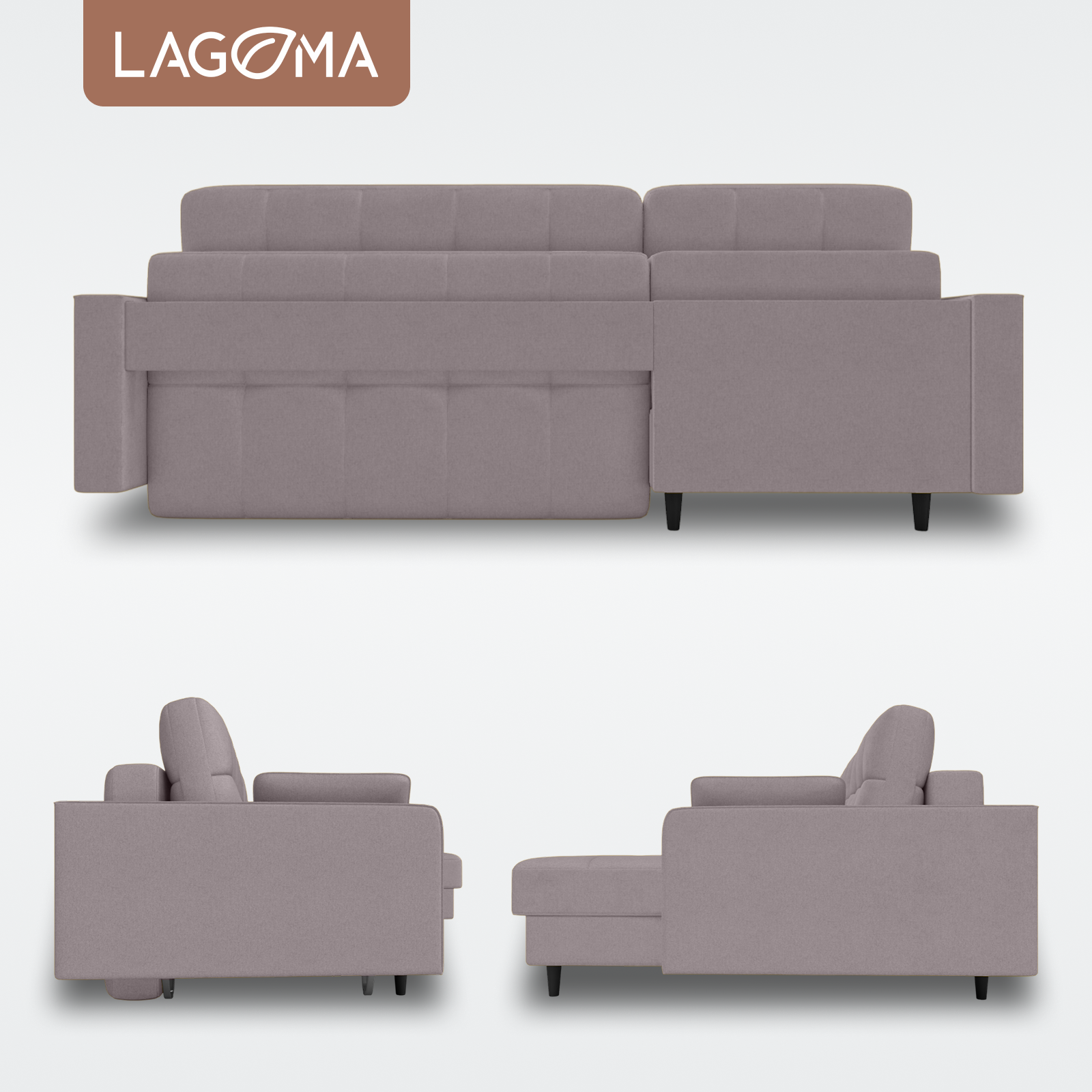 Диван угловой LAGOMA Рен (Lounge 11) — фото 6