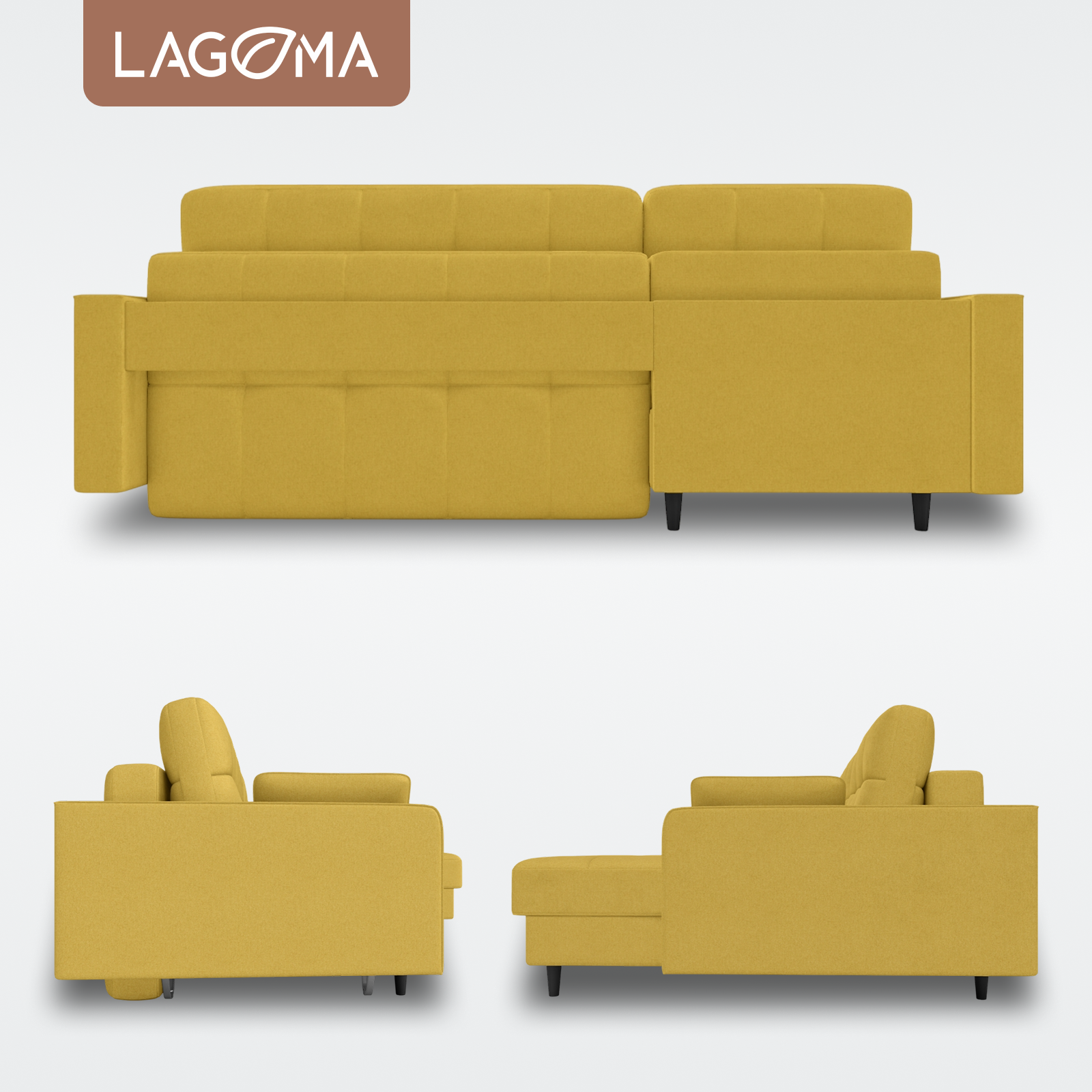 Диван угловой LAGOMA Рен (Lounge 26) — фото 6