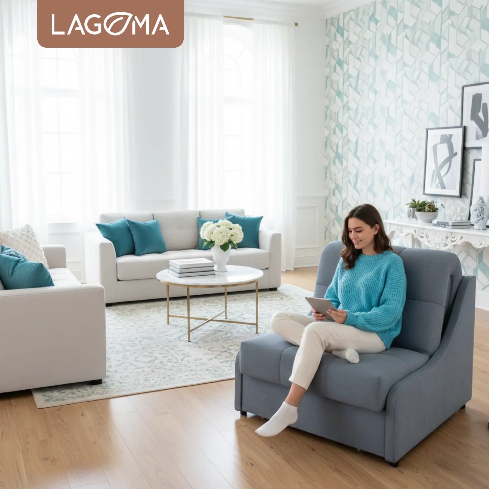 Кресло-кровать LAGOMA Кейну (Lounge 13) — фото 5