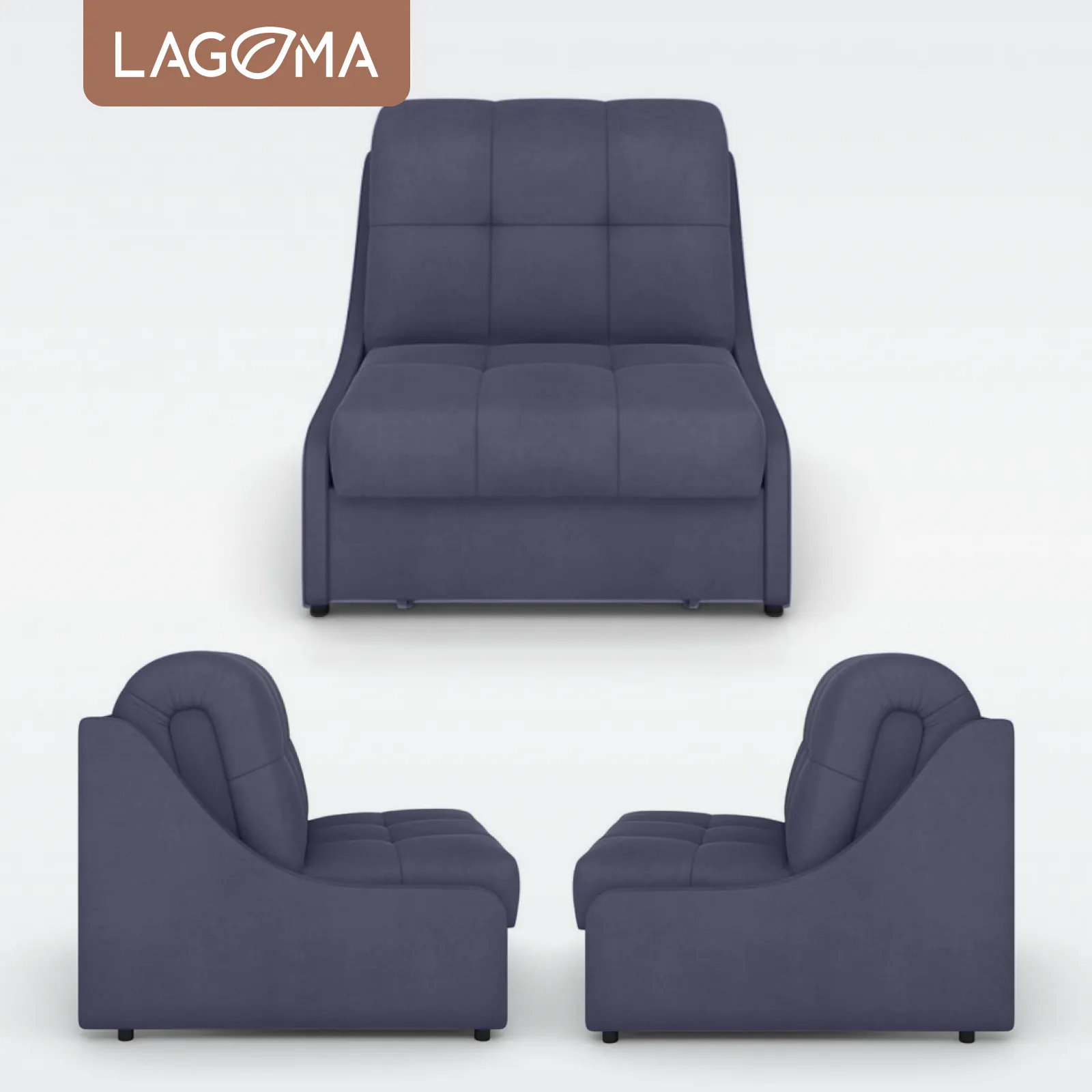 Кресло-кровать LAGOMA Кейну (Lounge 14) — фото 6