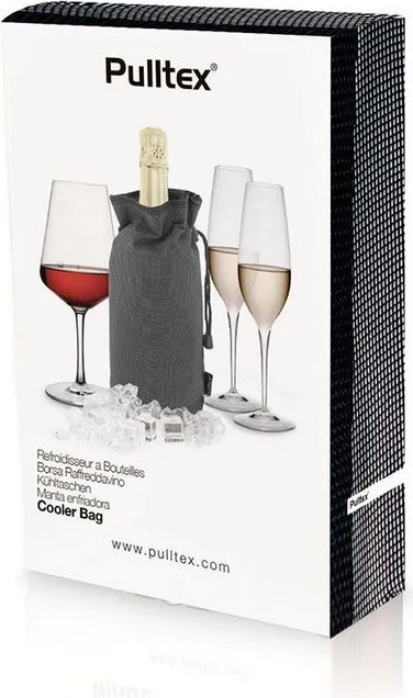 Охладитель для вина Pulltex Чехол для охлаждения вина Cooler Bag (черный) — фото 3