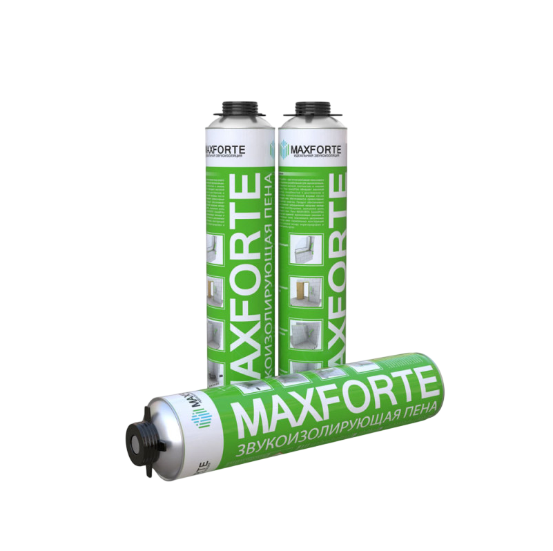 Пена монтажная Maxforte SoundFLEX под пистолет (750мл) — фото 2