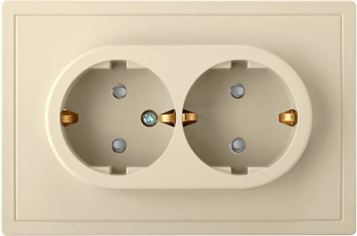 Розетка Bylectrica РС16-0646 (бежевый)