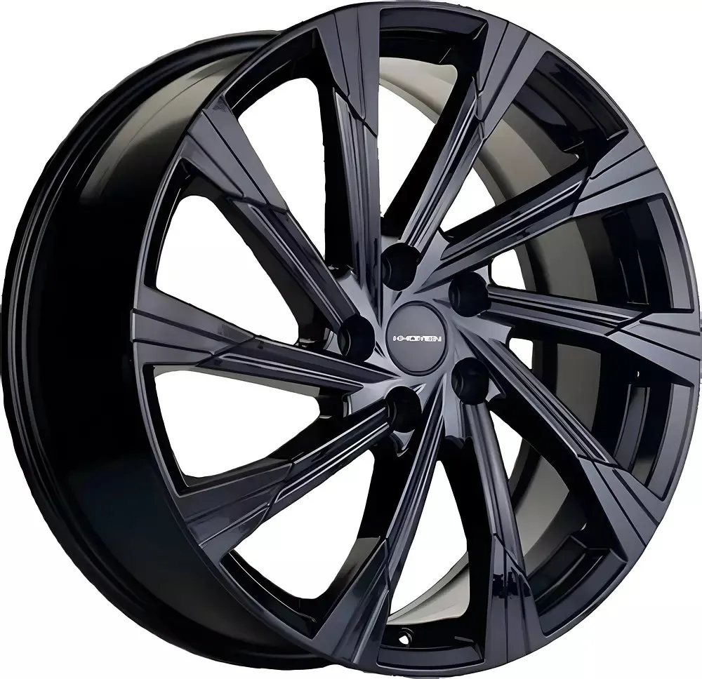 Литой диск Khomen KHW1901 Chery Tiggo 8 19x7.5" 5x108мм DIA 60.1мм ET 47мм (Black)