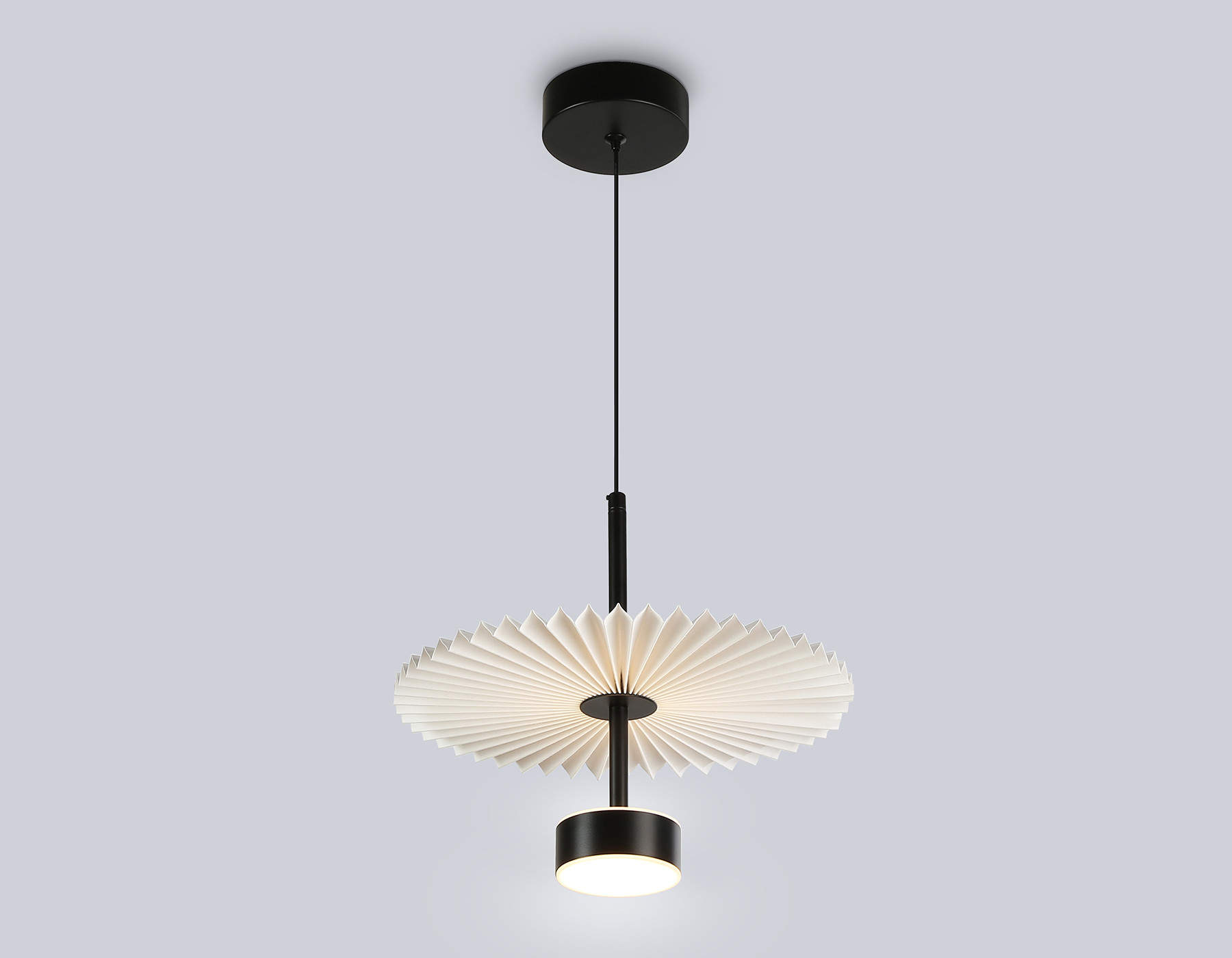 Потолочный светильник Ambrella LH72601 BK/WH (черный/белый) — фото 3