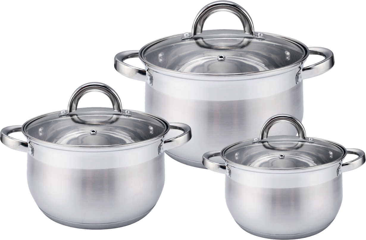 Набор кастрюль Appetite Bella LK19SET1