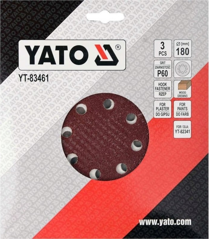 Набор шлифовальных кругов Yato YT-83461 — фото 2