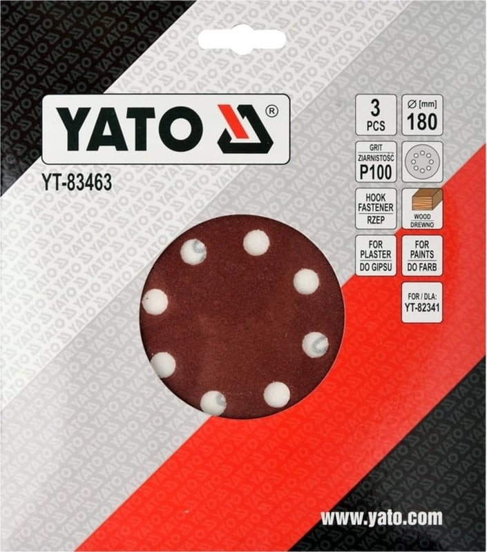 Набор шлифовальных кругов Yato YT-83463 — фото 2