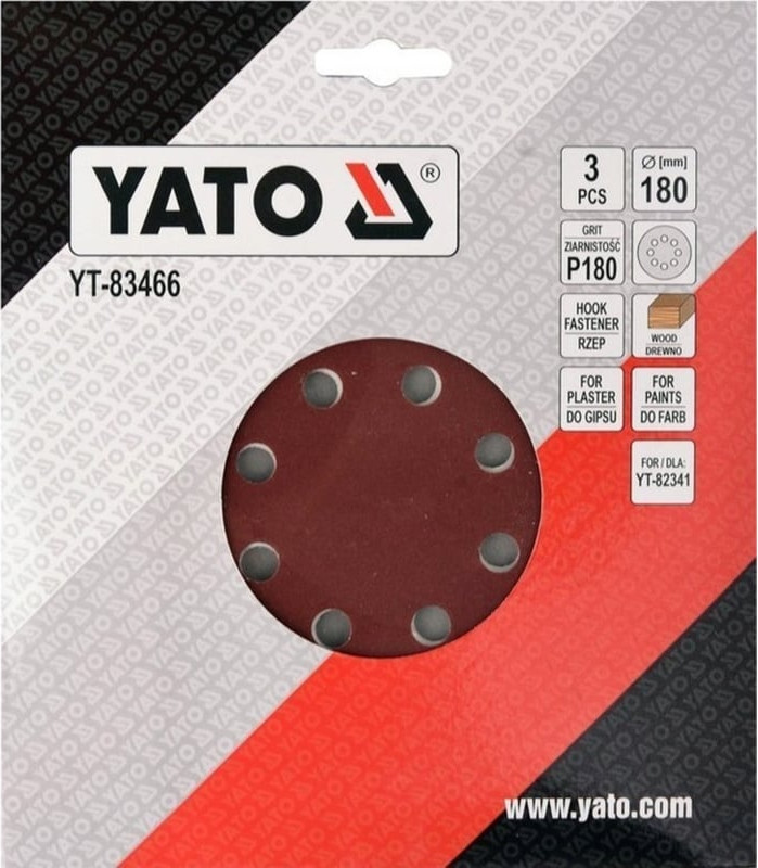 Набор шлифовальных кругов Yato YT-83466 — фото 2