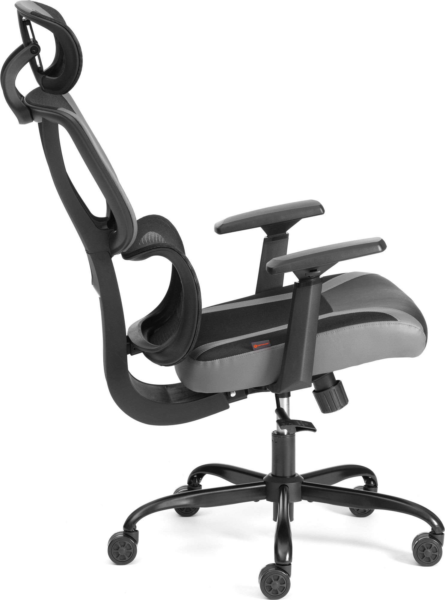 Кресло офисное Tetchair iCobra (черный/серый) — фото 5
