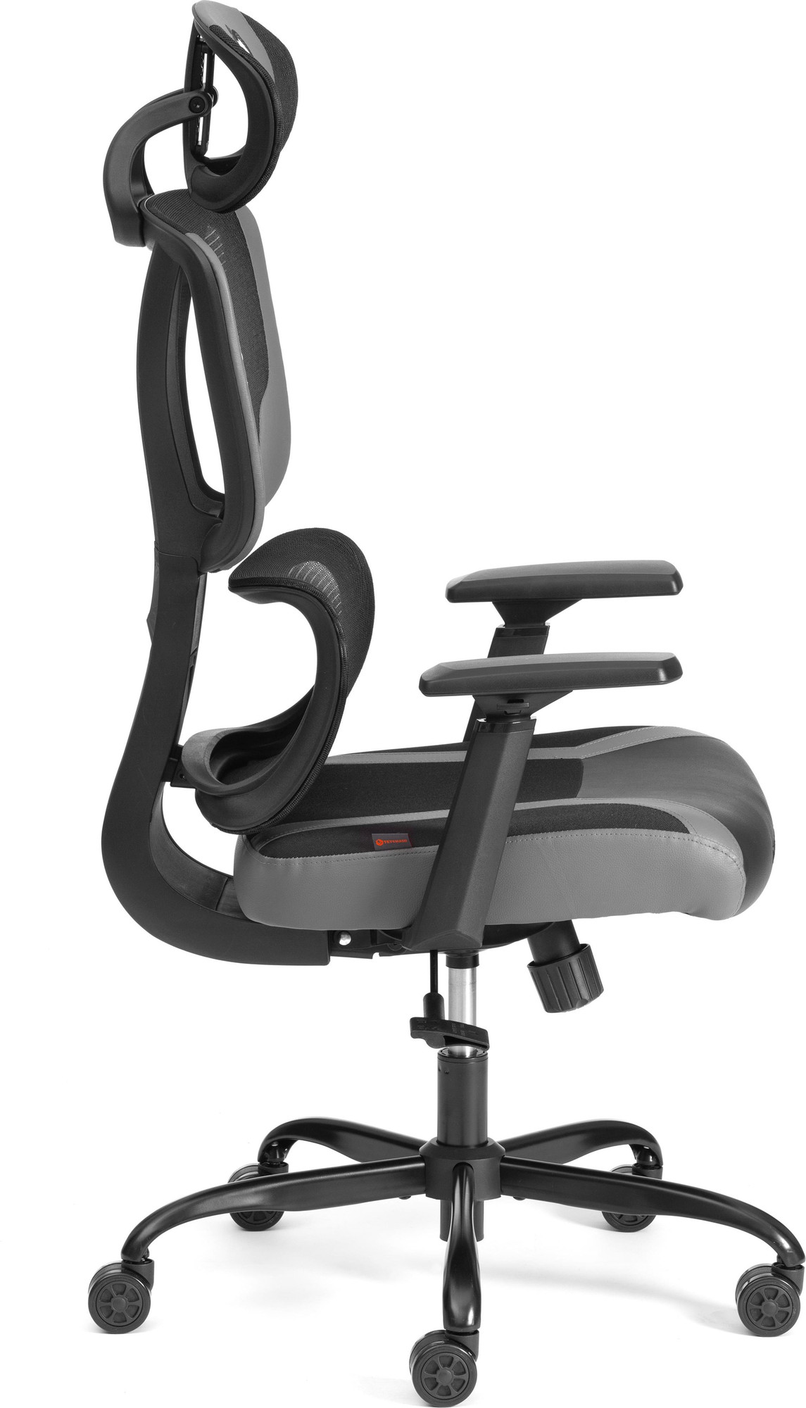 Кресло офисное Tetchair iCobra (черный/серый) — фото 2