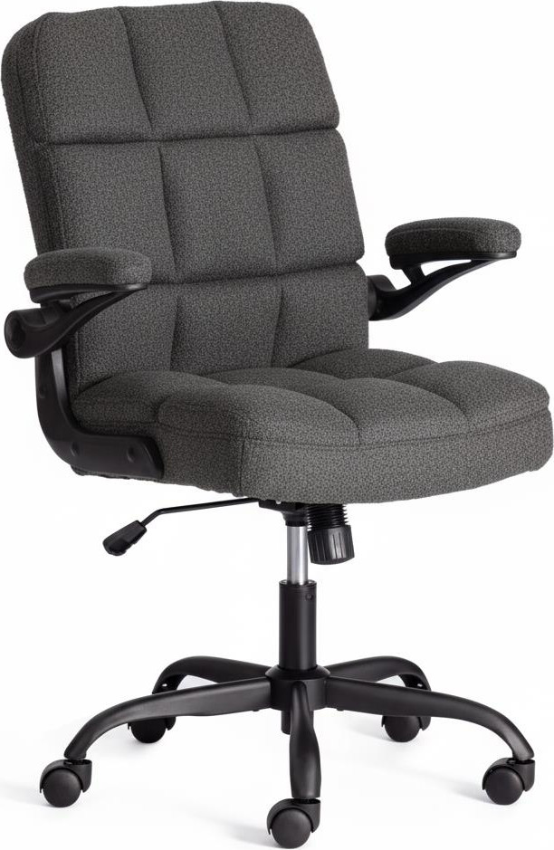 Кресло офисное Tetchair Lugano ткань teddy (серый)