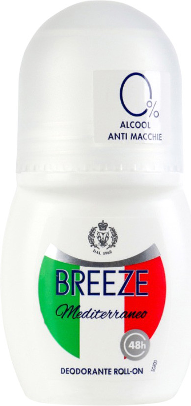 Дезодорант шариковый BreezE Mediterraneo No Alchol (50мл)