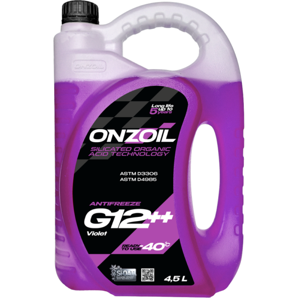 Антифриз Onzoil G12++ (4.5л, фиолетовый)