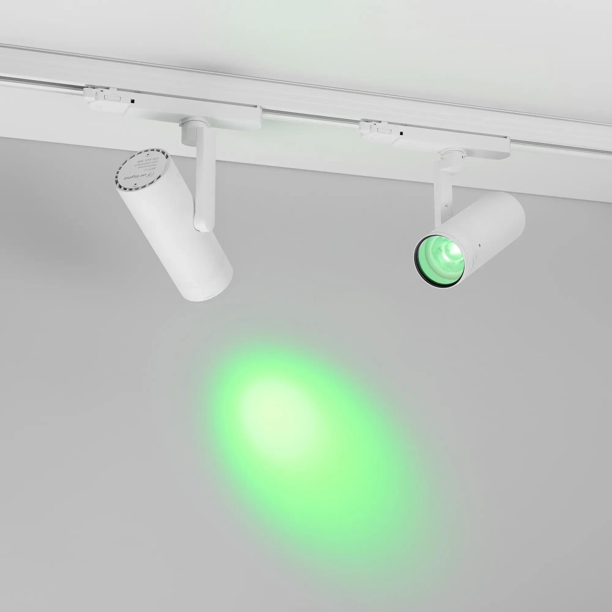Светофильтр для трекового светильника Arlight LGD-ARTIFACT-COLORFUL-FIX-ZOOM-R65 WH-GN / 057147 — фото 2