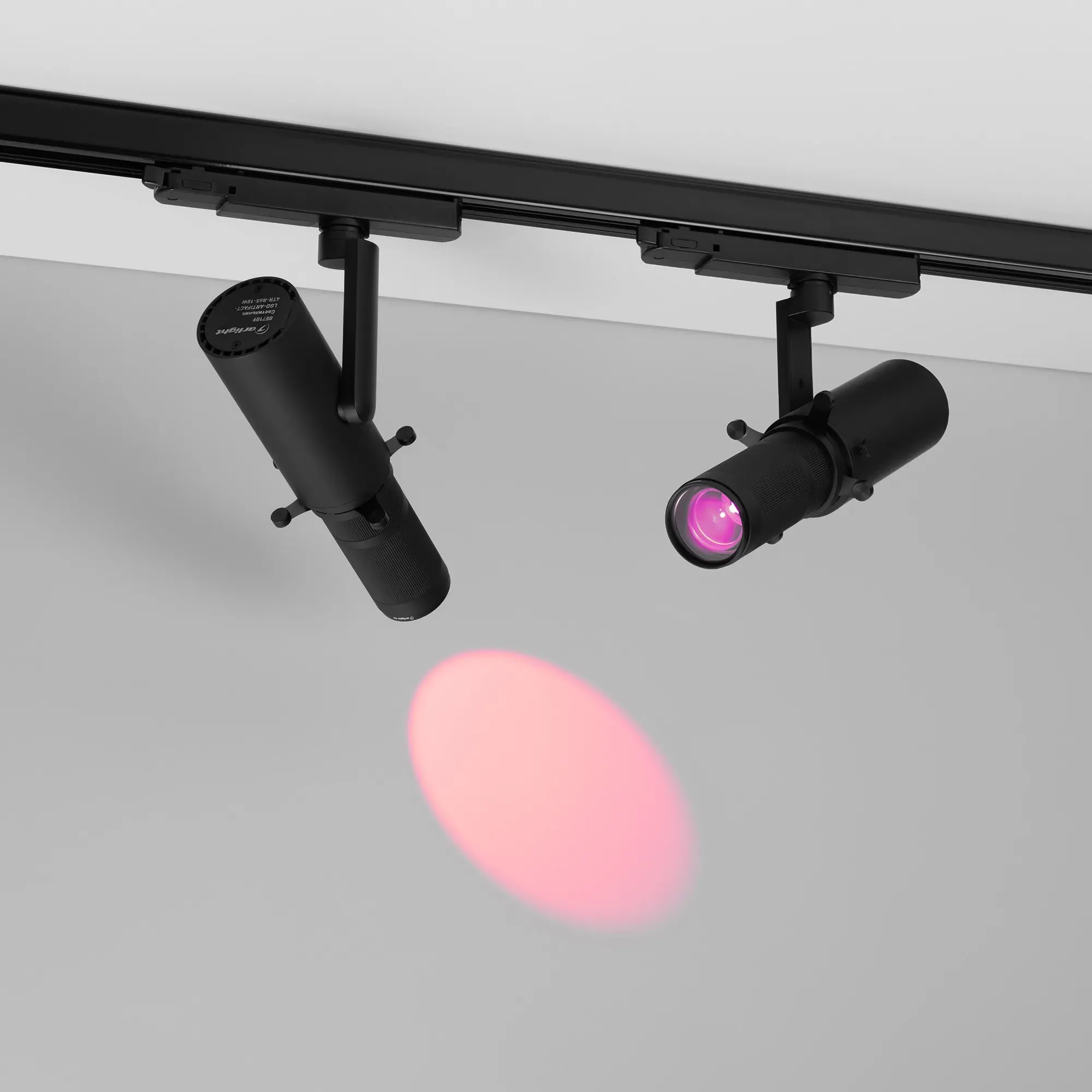 Светофильтр для трекового светильника Arlight LGD-ARTIFACT-COLORFUL-FRAME-R55 BK-PN / 057133 — фото 2