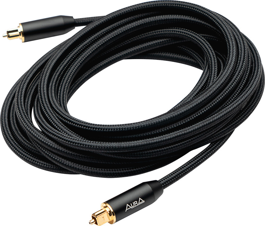 Межблочный кабель для автоакустики AURA OCT-B105 (5м)