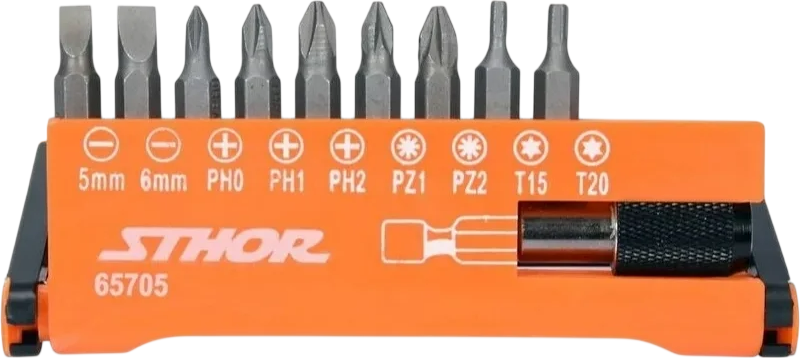 Набор бит Sthor 65705 (10пр)