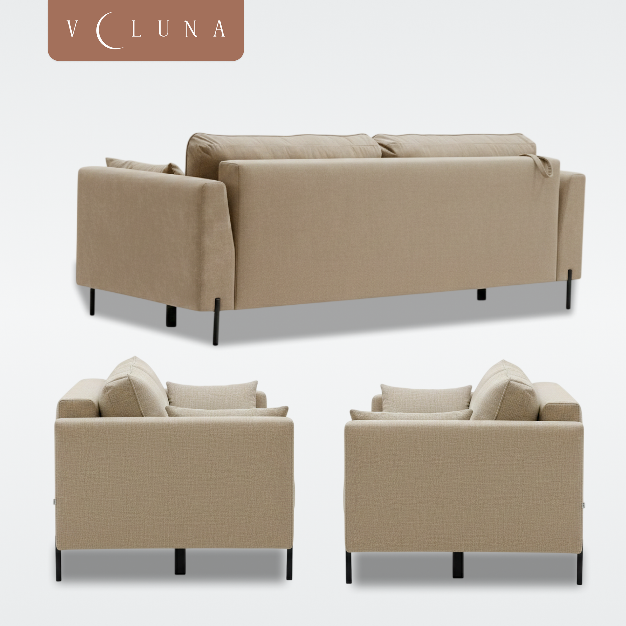 Диван VELUNA Энгри (Beauty Beige) — фото 6