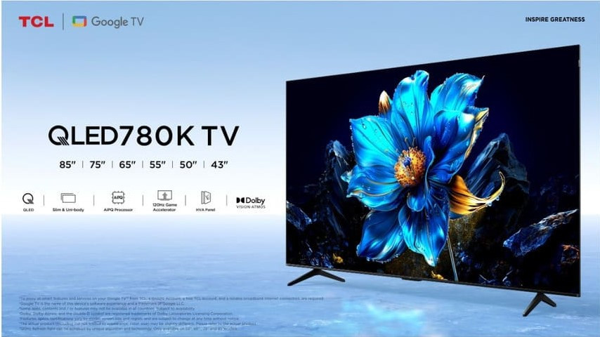 Телевизор TCL 43" 43QLED780K — фото 2